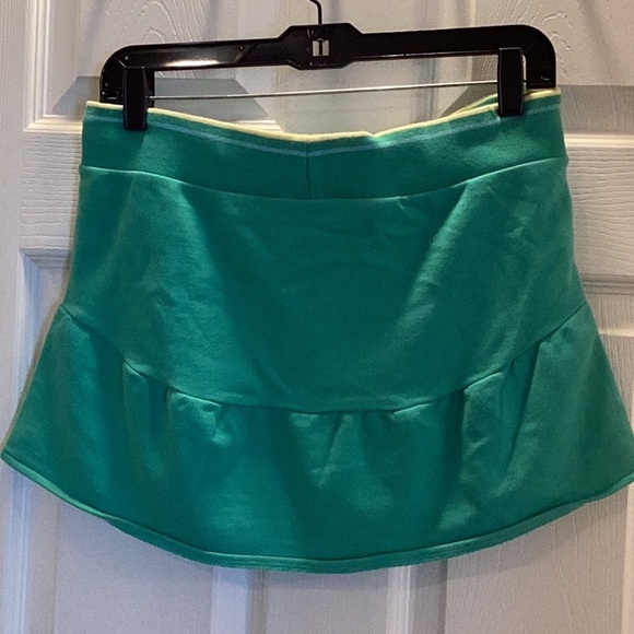 Aqua Green Le Tigre Skirts with yellow stripes - Picture 7 of 7